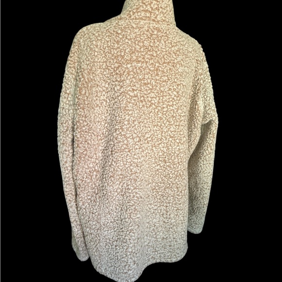 Jason Maxwell Cream Sherpa Cardigan - Picture 2 of 8